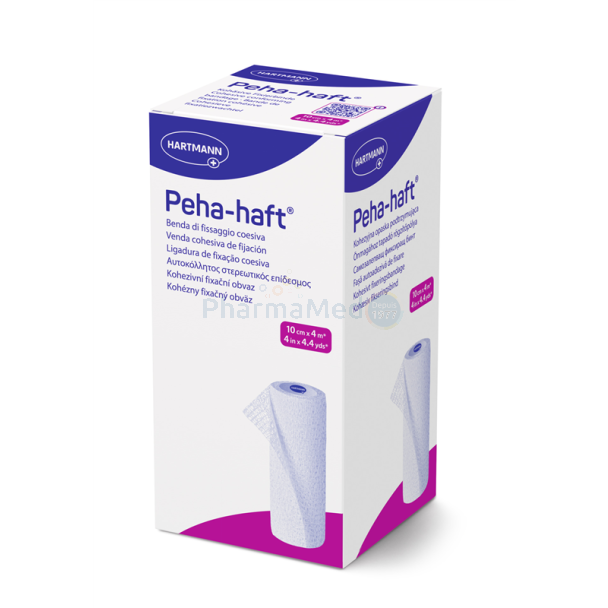 PEHA HAFT bande élastastique cohésive - 4mx10cm - 1pc