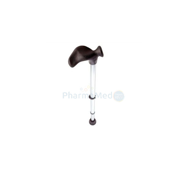 Canne - poignée anatomique - droite - 1pc