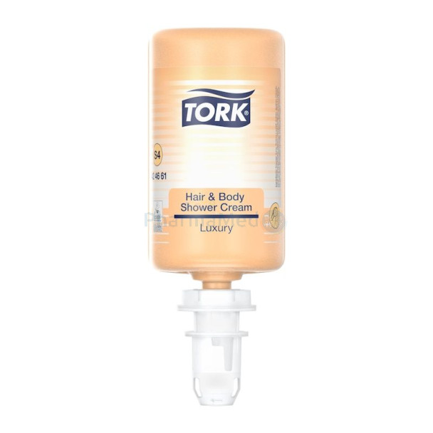 Savon TORK luxury crème corps et cheveux S4 - 6x1L