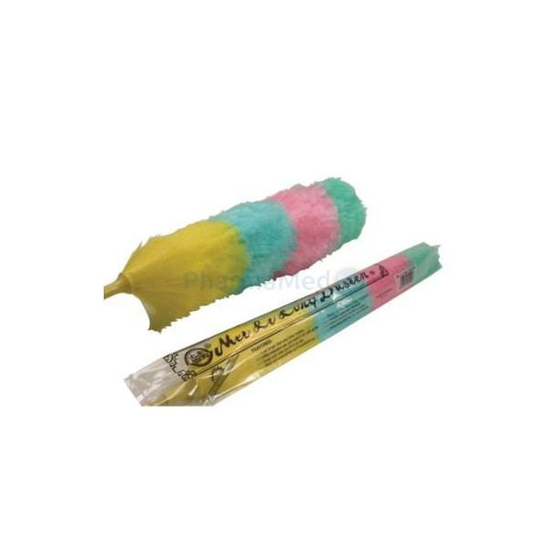 Plumeau multicolor 68 cm Mei li - 1pc