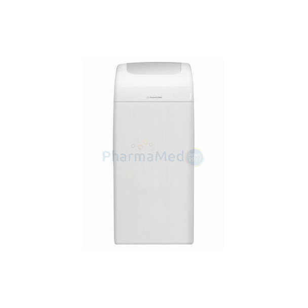 AQUARIUS poubelle blanche Plastique 44x28x56cm - 1pc
