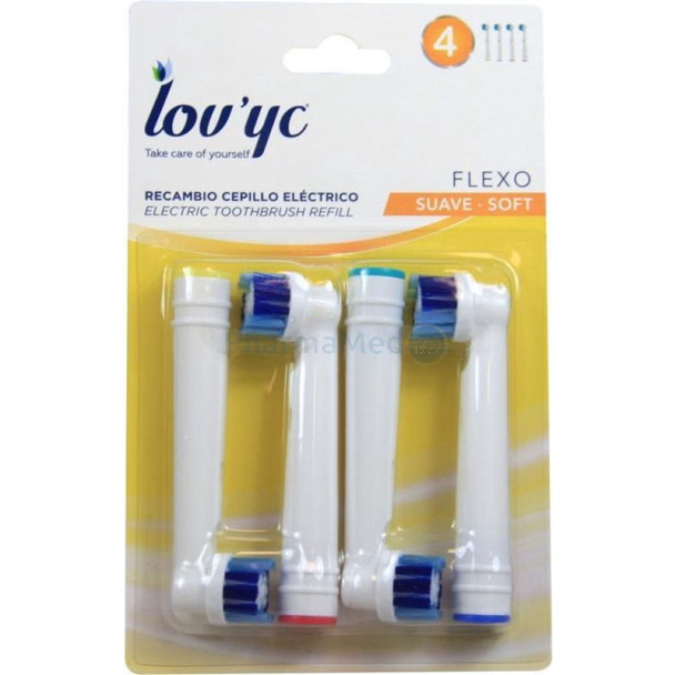 LOV'YC Brossette flexo soft - 4pc