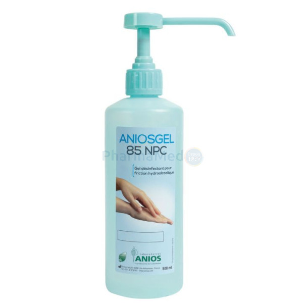 Gel hydroalcoolique ANIOSGEL - 500ml + pompe