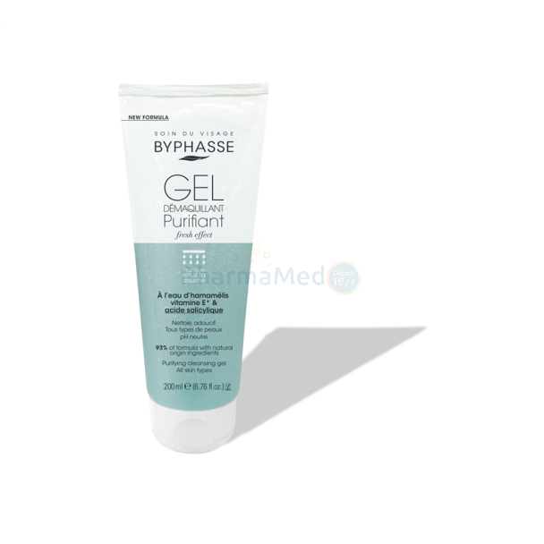 BYPHASSE Gel démaquillant purifiant 200ml