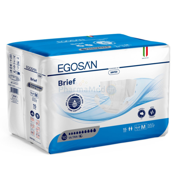 Change complet EGOSAN Slip Ultra 10G - Medium - 15pc