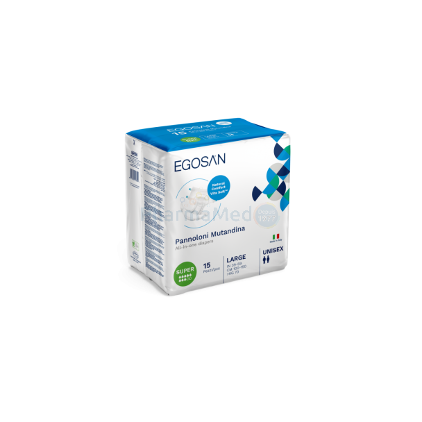 Change complet EGOSAN Slip Super 8G - Large - 15pc