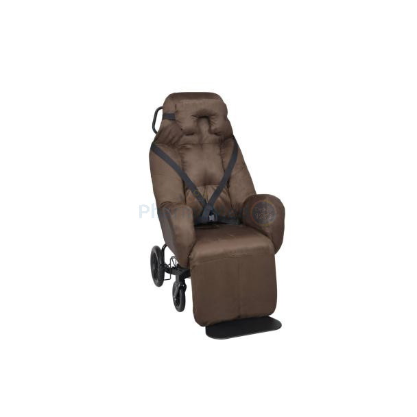 Fauteuil ELYSEE II Cacao électrique - T10 - 4 roues