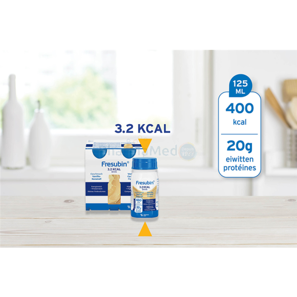 Fresubin 3.2 Kcal Drink - Noisette - 4x200ml