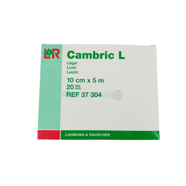 Cambric léger cello 5m x10cm - 20 pièces