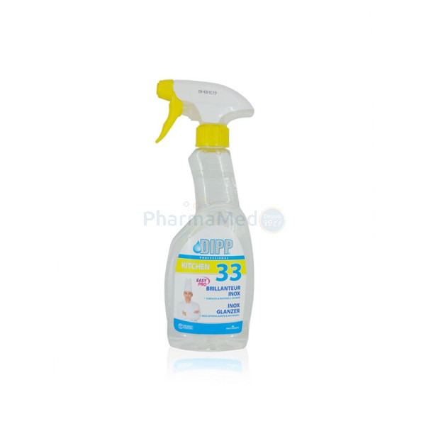 DIPP 33 - Spray brillant pour inox - 500ml