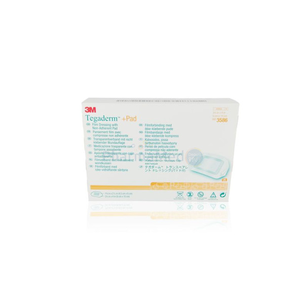 Tegaderm +Pad - 3586 - 9x10cm - 25pc