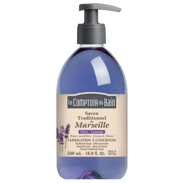 LCB Savon de Marseille liquide Lavande - 500ml