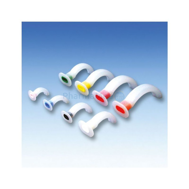 Canule de GUEDEL n°1   Blanche 70mm - 1pc