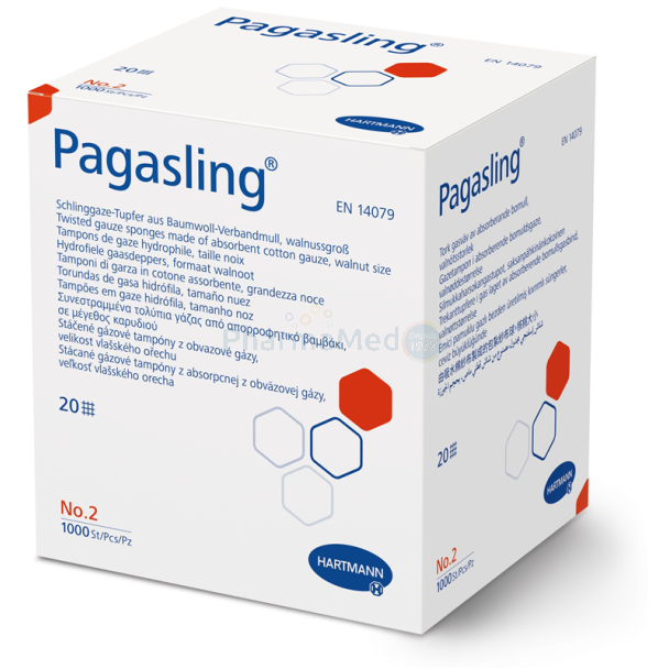 Tampons extra gros T5 PAGASLING non stériles - 4x250pc