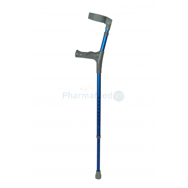 Béquilles réglable bleu métallique - 2pc