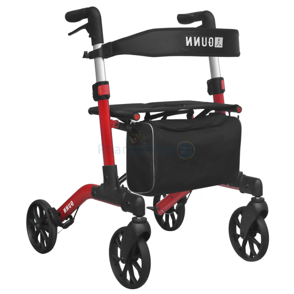 Rollator BROOKLYN - 4 roues - double pliage