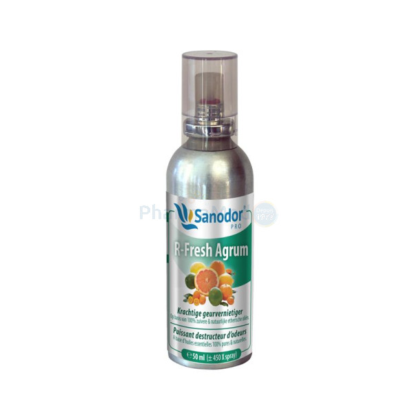 SANODOR R-FRESH destr. d'odeurs agrumes - 50ml