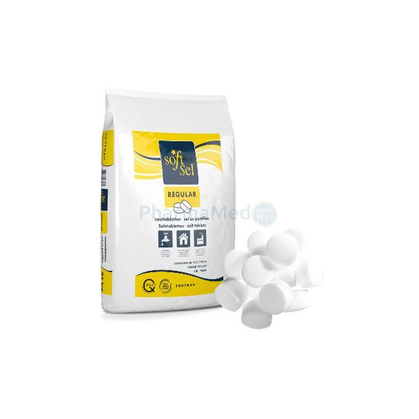 Soft Sel Regular Pastilles de sel pour adoucisseur d'eau - 25kg