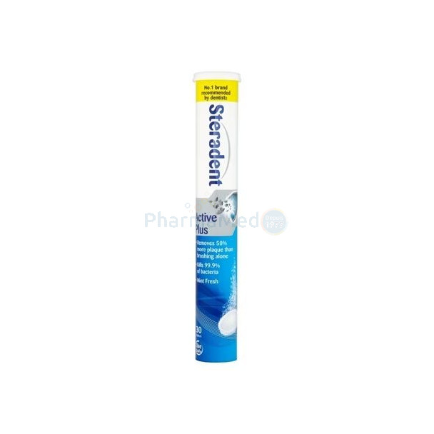 STERADENT Tablets active plus - 30 comprimés