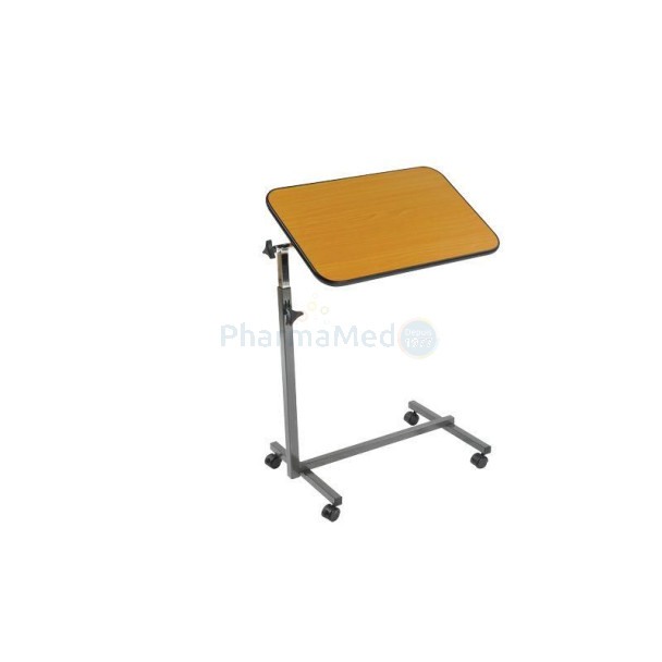 Table de lit à roulettes - Plateau inclinable