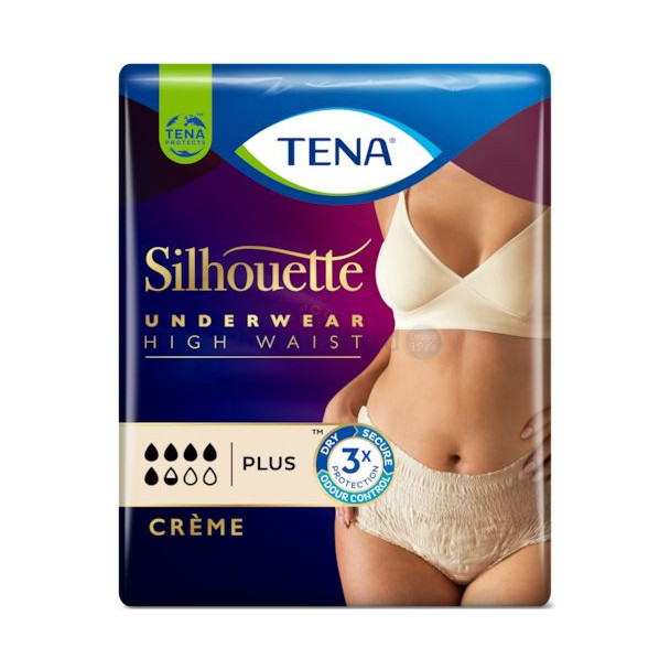 TENA Silhouette Plus Crème - Medium - 12pc