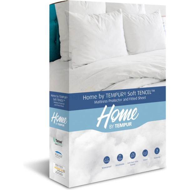 Drap housse protectrice TEMPUR SOFT TENCEL 140x200cm
