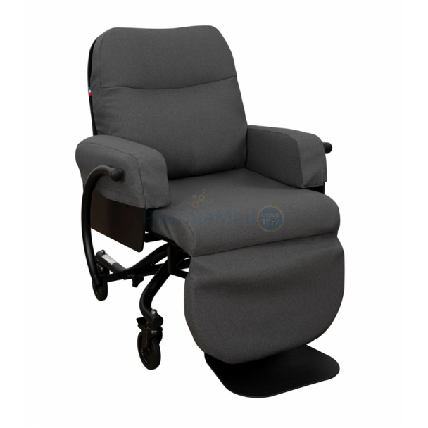 Fauteuil à pousser VENDOME gris galet - 1pc