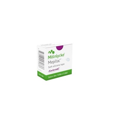 MEPITAC pansement de fixation 2cm x 3m - 1rlx