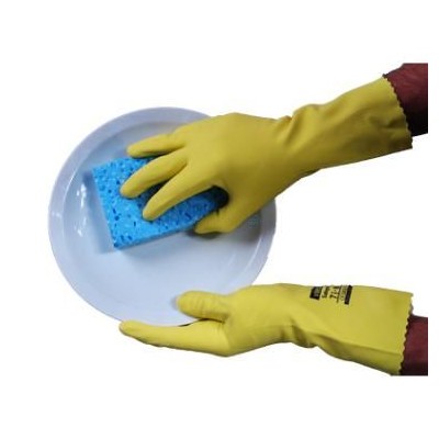 Huishoudhandschoen VILEDA SAFEGR. med.(1paar)