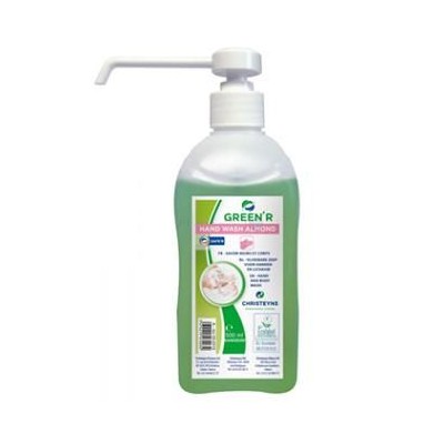 Savon mains GREEN 'R Amande + pompe ..(500ml)