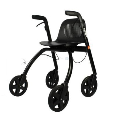 Rollator MOBIO NIPGLIDE ESCAPE Noir 4 roues pliable