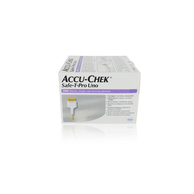 ACCU CHEK SAFE-T-PRO UNO lancetten - 200pc