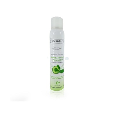 EVOLUDERM  Déodorant thé vert/concombre 200ml