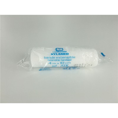Bande de gaze élastique 10cmx4m - 50pc
