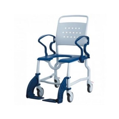 Chaise de douche REBOTEC BONN avec roues - 1pc