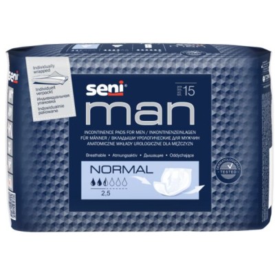 SENI MAN Men inlegverbanden Normal 2.5D - 15st