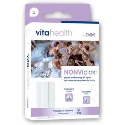VITAHEALTH Nonviplast pans. d'urgence 6cmx1m + ciseaux - 1pc