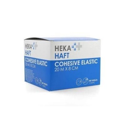 HEKA HAFT bandage adhésif 8cm x 20m - 1pc