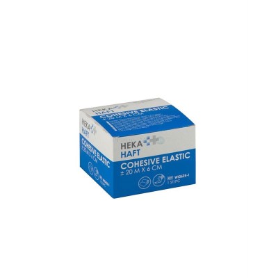 HEKA HAFT bandage adhésif 6cm x 20m - 1pc