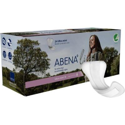 Couche anatomique ABENA Light - Ultra Mini 0 -  24pc