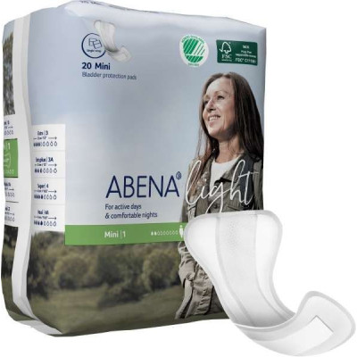 Couche anatomique ABENA Light - Mini 1 - 20pc