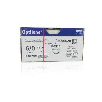 OPTILENE 6/0 45cm DSMP16 - 36fils