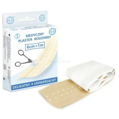 Pansement d'urgence à découper 6cmx1m - 1pc
