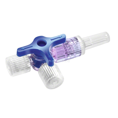 Robinet 3 voies luer DISCOFIX Bleu - 50pc