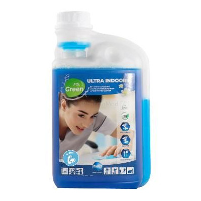 Polgreen Ultra indoors - Nettoyant concentré éco toutes surfaces - 1L