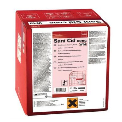 TASKI SANI CID Dét. détartrant eau dure concentré 5 l - 1pc