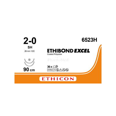ETHIBOND EXCEL 2/0 6523H 2xSH 90cm - 36fils