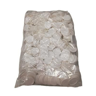 Couvercles pour godets hauts et étroits 30ml - 500pc