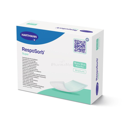 RESPOSORB SUPER pansements absorbants - 10x10cm - 10pc