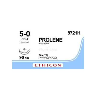 PROLENE 5/0 8721H CC-1 90cm Bleu - 36fils